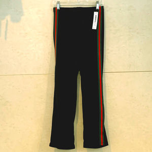 NWT Black Cheryl Pant w/Side Stripe Girls Size M